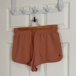 Roxy Rose Clay Athletic Drawstring Shorts
